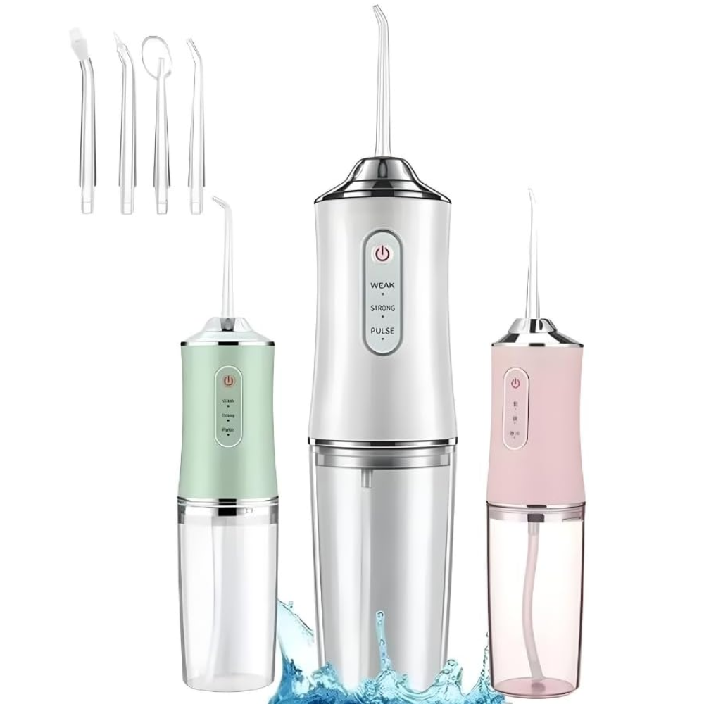 Irrigador Bucal Recargable — Limpieza Profunda Tipo Dental en Casa