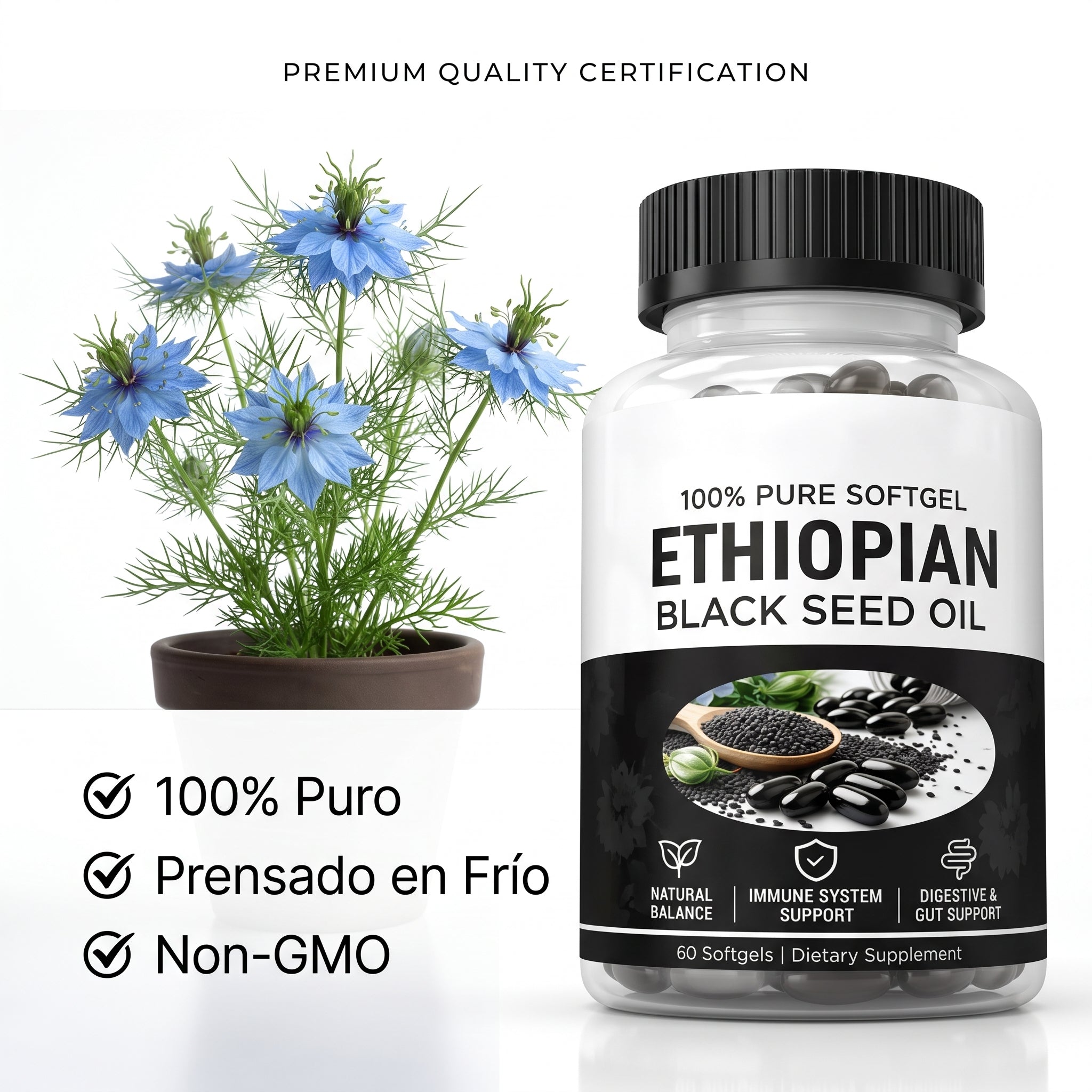 Ethiopian Black Seed 60