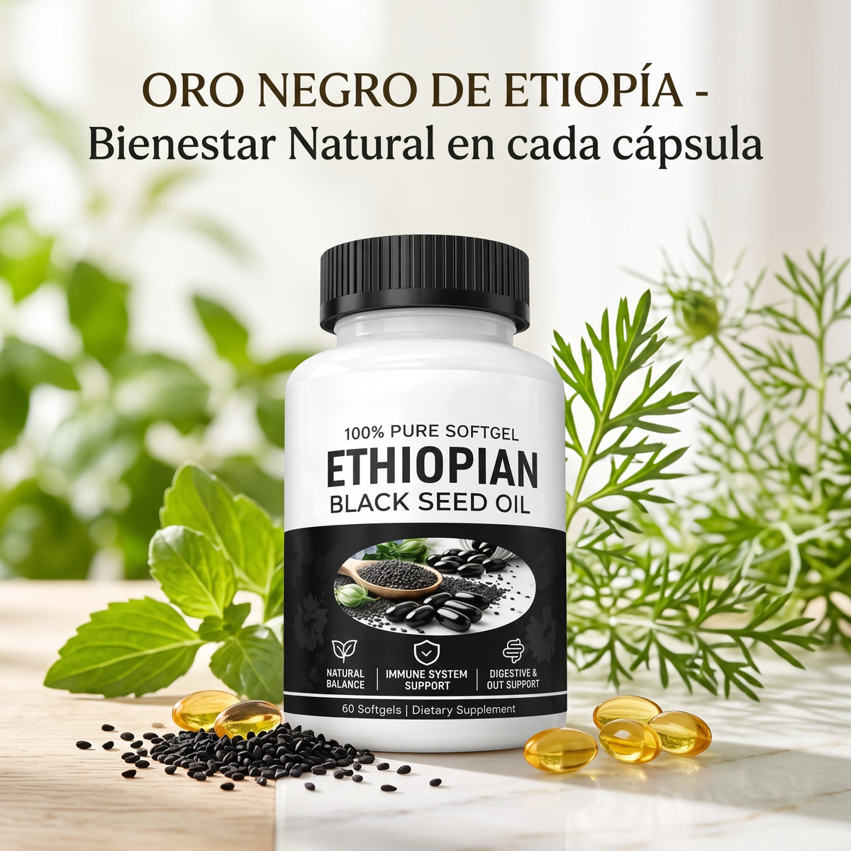 Ethiopian Black Seed 60